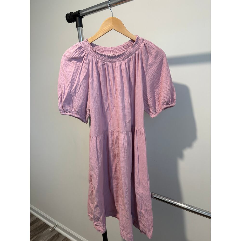 Universal Thread Pink Gauze Mini Dress Size M 0